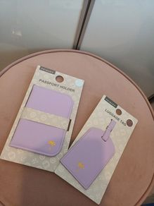 Passport travel holder & luggage tag