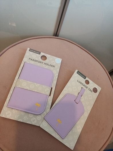 Passport travel holder & luggage tag