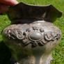 Pretty Victorian Round Metal Planter - Walker and Hall Sheffield Image 8
