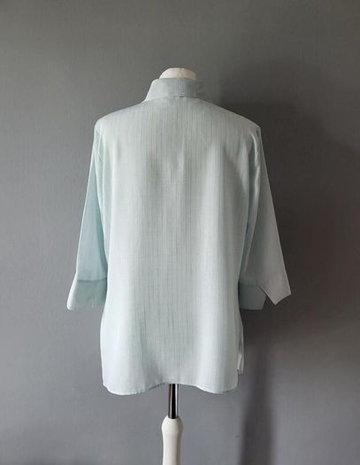 M&S aqua blouse, Size 16