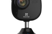 EZVIZ Mini Plus Black, 1080p WiFi Smart Home Security Camera, Compatible with Alexa (B4)