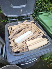 chipboard / plywood offcuts for burning