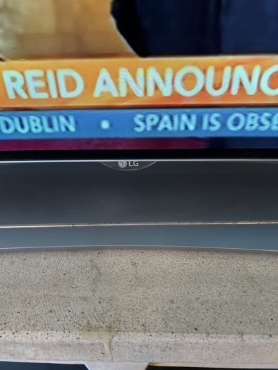 LG OLED 55" smart tv