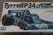 Tamiya 1/12 Tyrrell P34 six wheeler. 1976 Formula 1. 12021