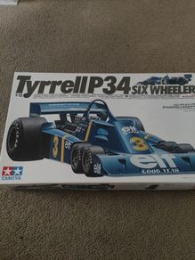 Tamiya 1/12 Tyrrell P34 six wheeler. 1976 Formula 1. 12021