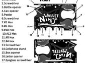 Wallet Ninja 18 in 1 Tool