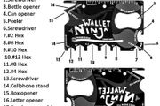 Wallet Ninja 18 in 1 Tool