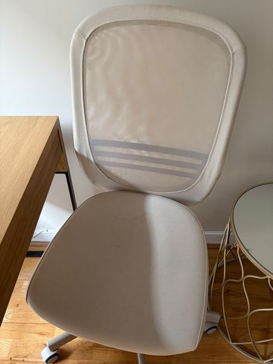 desk and chair