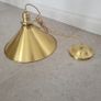 Brass coloured pendant Lamps 2 Image 2