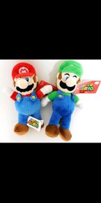 Super Mario And Luigi  9 Inch Plush Soft Toys
