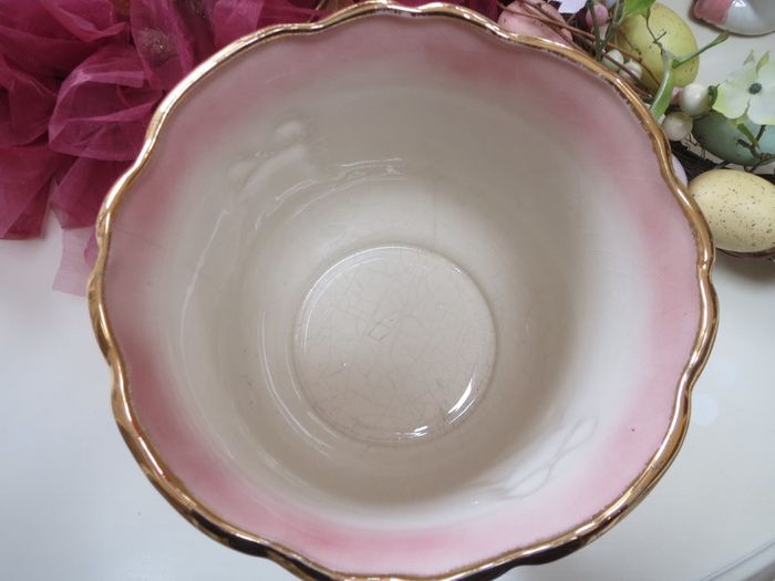 Vintage Porcelain vase Staffordshire Ironstone