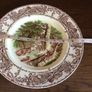 Vintage Royal staffordshire Pottery Rural Scenes 10 inch picture dinner plate cottagecore Image 3