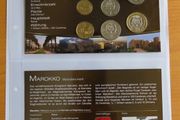 Morocco BUNC 1423 - 2002 certificated coins set