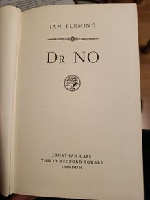 DR NO book