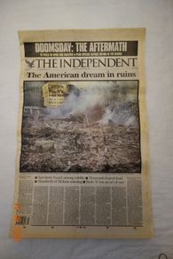 Collectable Newspaper from 9/11