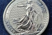 1 oz Silver Britannia 2023 .999 Charles coin