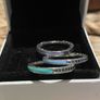 Pandora rings radiant hearts silver stackable Image 5
