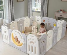 BeZou Sleepy Bear Activity Playpen. Excellent Condition