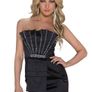 dress red or black or purple violet with decorative front size xs-s Image 8