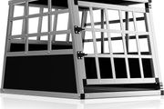 Dog Transport Box Aluminium