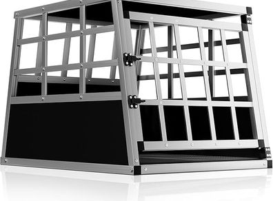 Dog Transport Box Aluminium