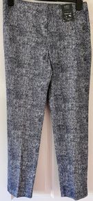 BNWT Navy&White Capri Trousers by Marks&Spencer