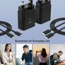 45W USB-C Super Fast Charger for Samsung Galaxy, 2Pack Type C Fast Charging Block & 1.8m USBC Android Phone Cable for Galaxy S25 Ultra/S25 S24 S23 S22 S21 S20 S10 Ultra/Plus,Galaxy Tab S9 S8 Image 5
