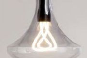 Grey Plume Pendant Lamp