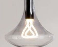 Grey Plume Pendant Lamp