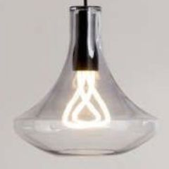 Grey Plume Pendant Lamp