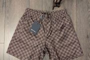 LV luxury swim shorts