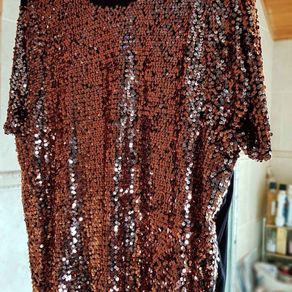 Tee-Shirt  Sequinned, Sparkly, Shiny.