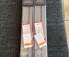 Grey Venetian Blinds x 2