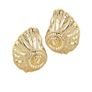 18K Gold-Plated Shell Earrings by MeMe London Image 10