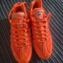 Just do it nike  air nike  orange Trainers size uk9  (Eu44) in great condition Image 2