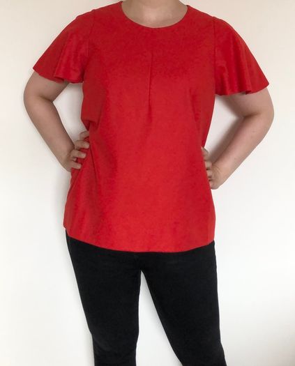 COS wool and cashmere blouse