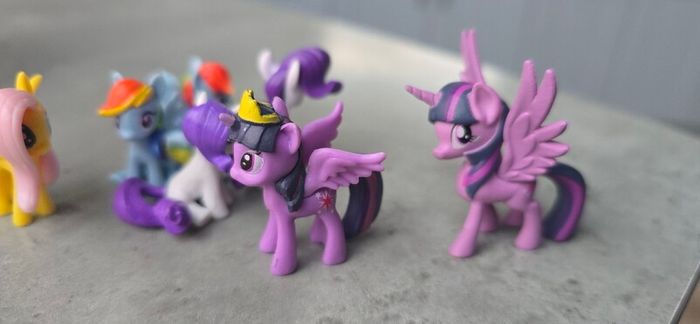 7 x HTF Tiny Mini Figures 1.5inch MLP G4 My Little Pony
