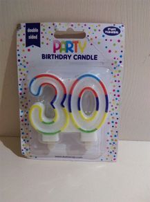 30 Birthday Candle