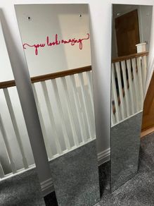 Wall Mounted Mirrors X 3