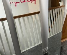 Wall Mounted Mirrors X 3