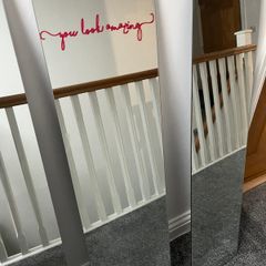 Wall Mounted Mirrors X 3