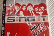 Disney Sing It High School Musical 3 PlayStation3 Ps3 Games Original
