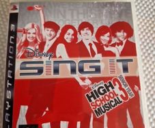 Disney Sing It High School Musical 3 PlayStation3 Ps3 Games Original