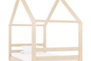 Kids Bed Frame Solid Pine Wood 80x160 cm