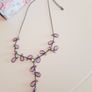 Purple Costume Necklace Image 4