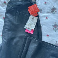 Vintage leather trousers