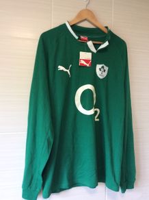 Ireland Rugby Jersey. Season 2011/2012. Brand New With Tags.Long Sleeved. Official Puma Mens Home Jersey. Authentic Original From 2011. Not A Modern Day Remake.