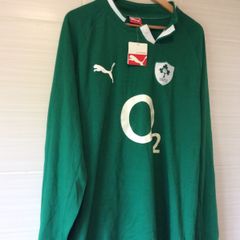 Ireland Rugby Jersey. Season 2011/2012. Brand New With Tags.Long Sleeved. Official Puma Mens Home Jersey. Authentic Original From 2011. Not A Modern Day Remake.