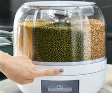Grain container storage