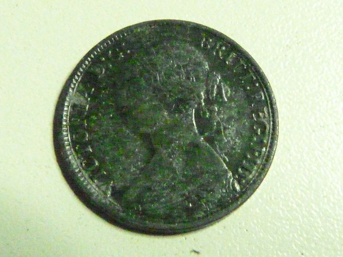 Victorian farthing